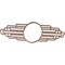 Ekena Millwork Elizabeth Wood Fretwork Pierced Ceiling Medallion, Walnut, 36"W x 18"H x 9 7/8"IW x 17"IH x 3/8"T CMWP36X18X0375EBWA - alternate 3